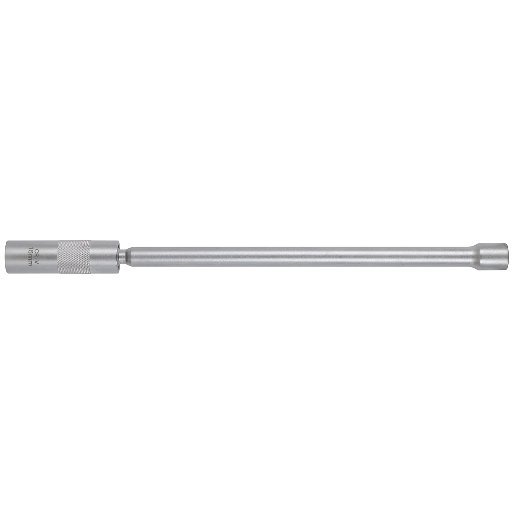 Spark Plug Socket with Universal Joint & Extension 3/8"Sq Dr