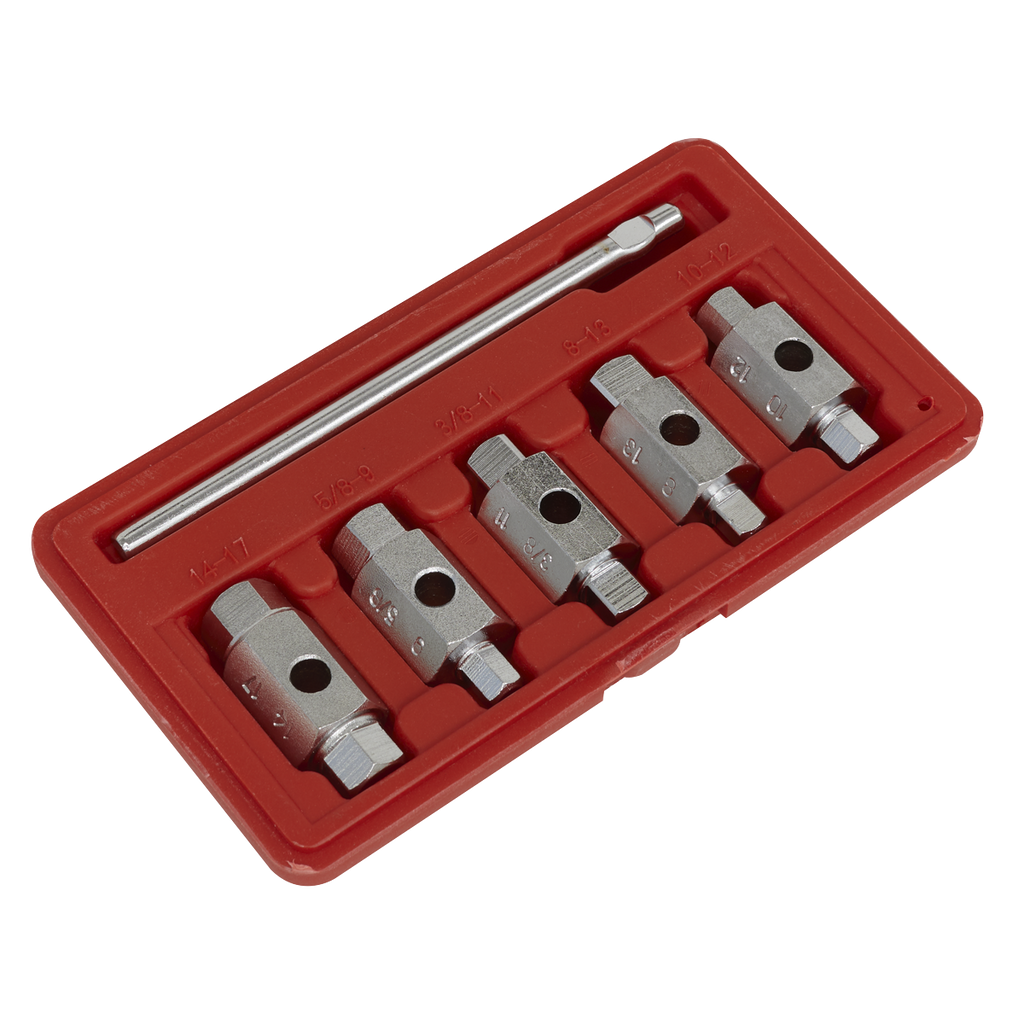 Double End Drain Key Set 6pc