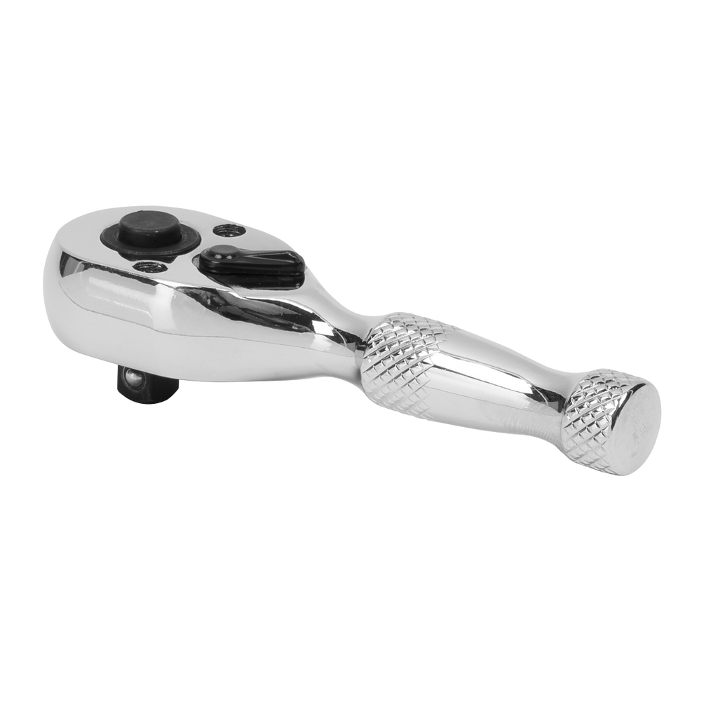 Premier Stubby Pear-Head Ratchet Wrench with Flip Reverse 1/