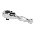Premier Stubby Pear-Head Ratchet Wrench with Flip Reverse 1/