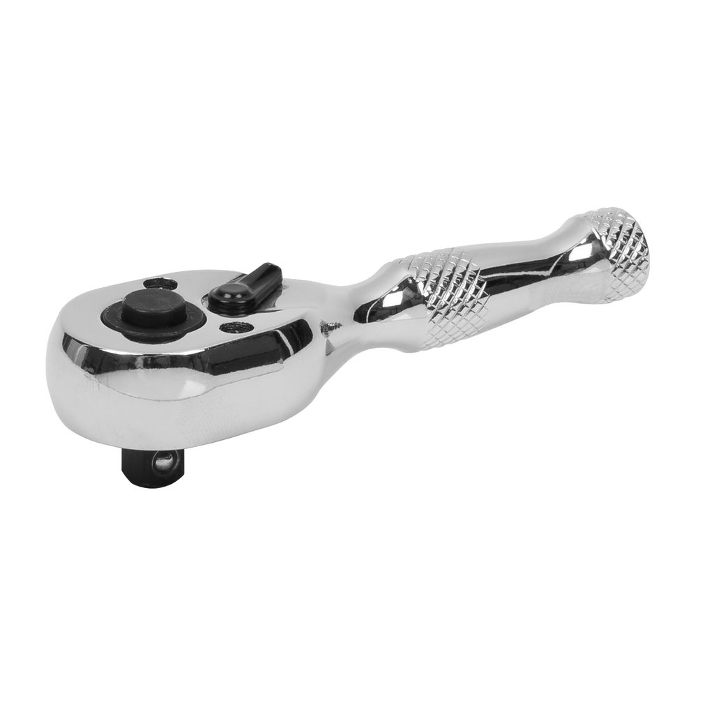 Premier Stubby Pear-Head Ratchet Wrench with Flip Reverse 1/