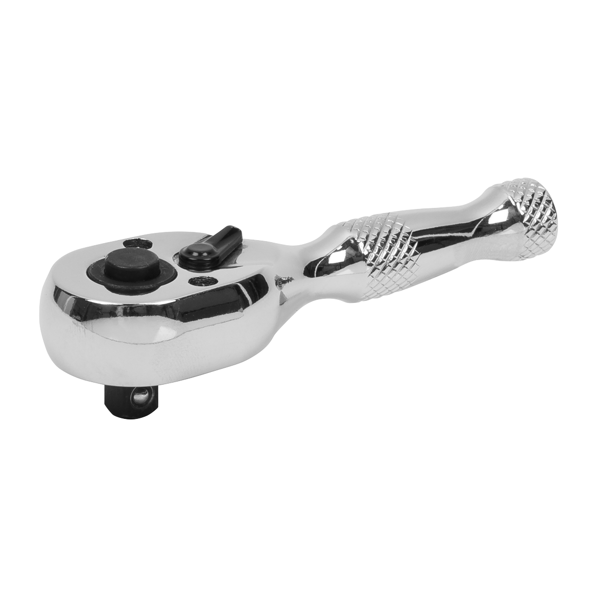 Premier Stubby Pear-Head Ratchet Wrench with Flip Reverse 1/