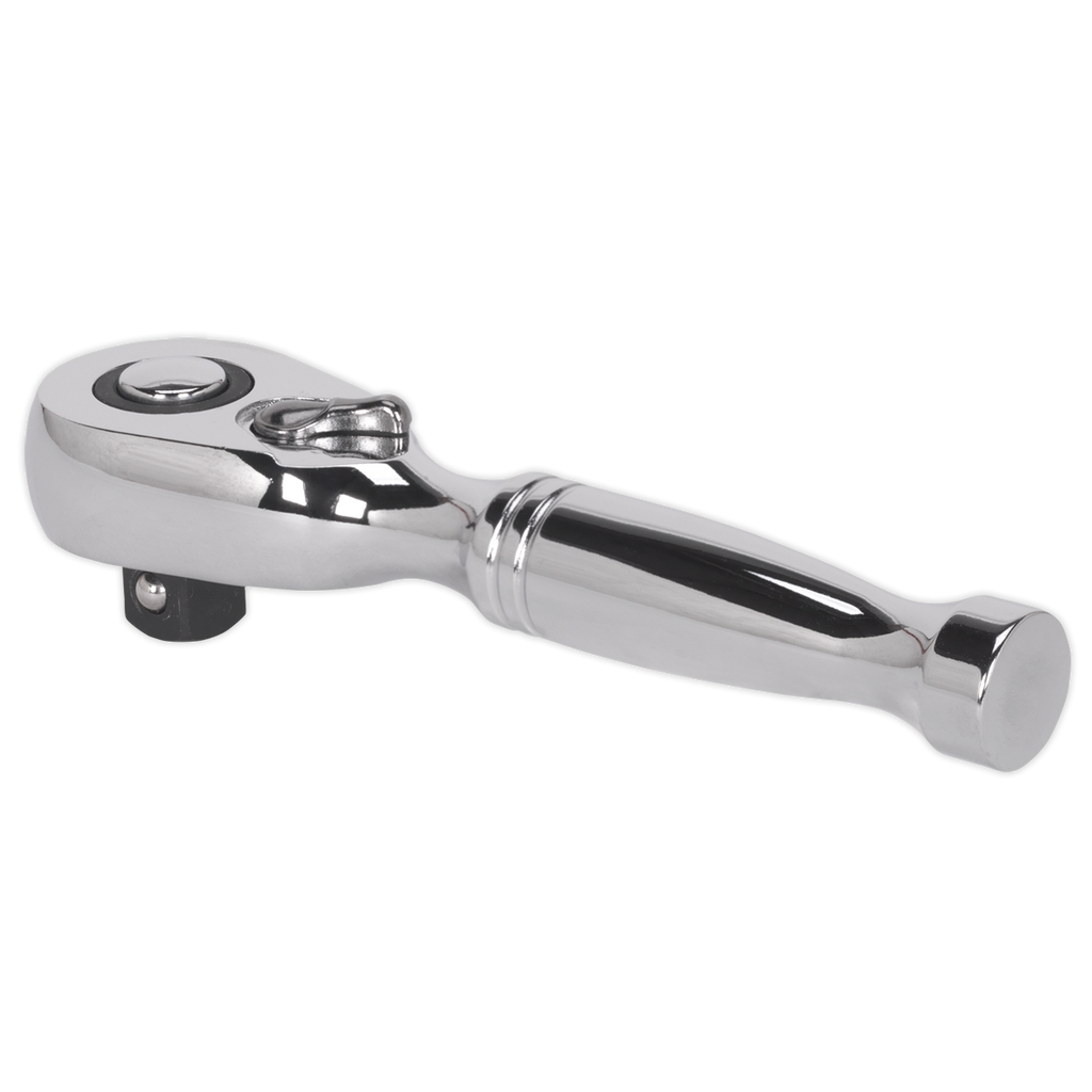 Premier Stubby Pear-Head Ratchet Wrench with Flip Reverse 3/