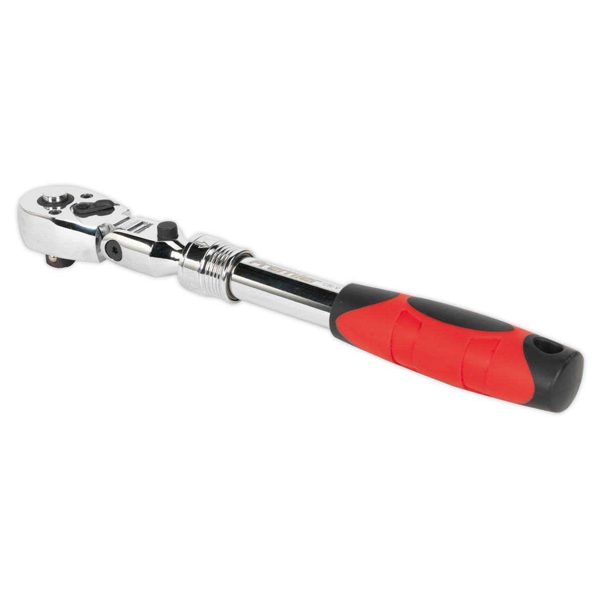 Premier Locking Flexi-Head Extendable Ratchet Wrench 3/8"Sq Drive