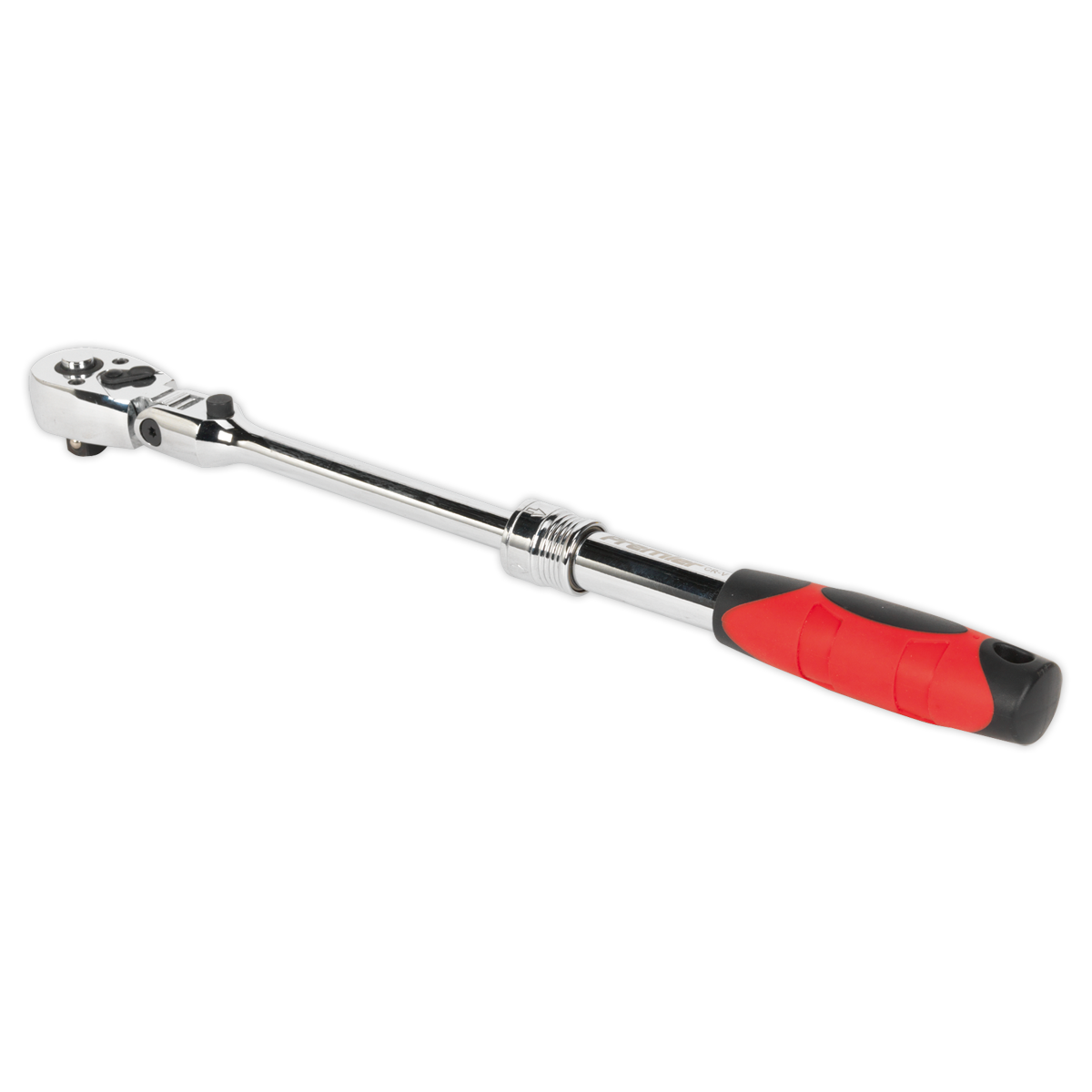 Premier Locking Flexi-Head Extendable Ratchet Wrench 3/8"Sq Drive
