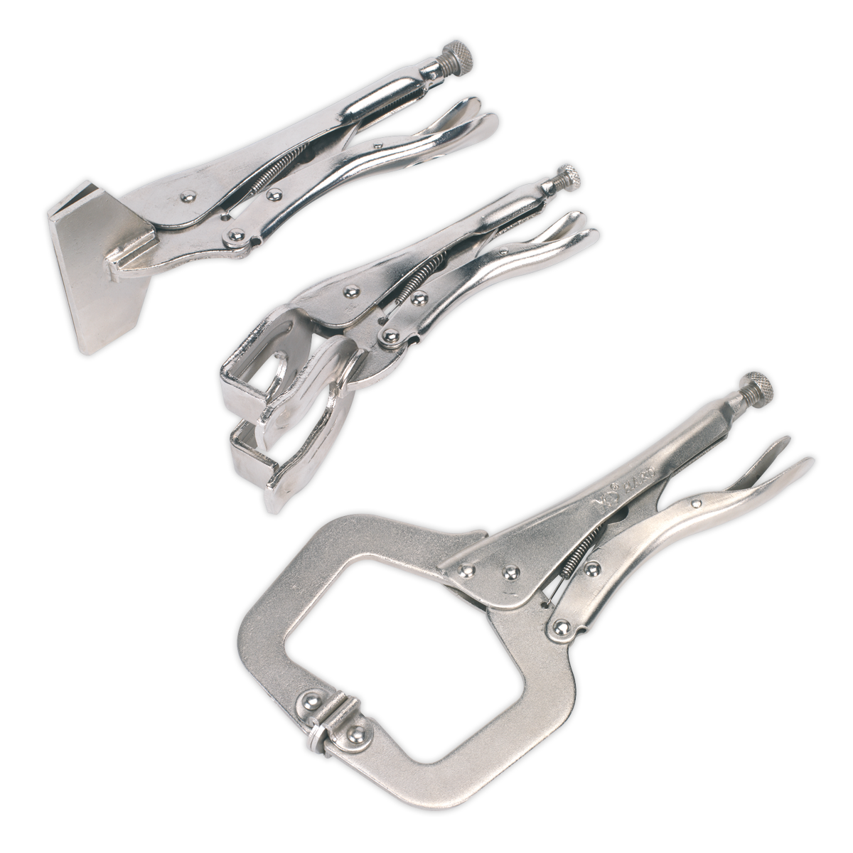 Premier C-Clamp & Welding Clamp Set 3pc
