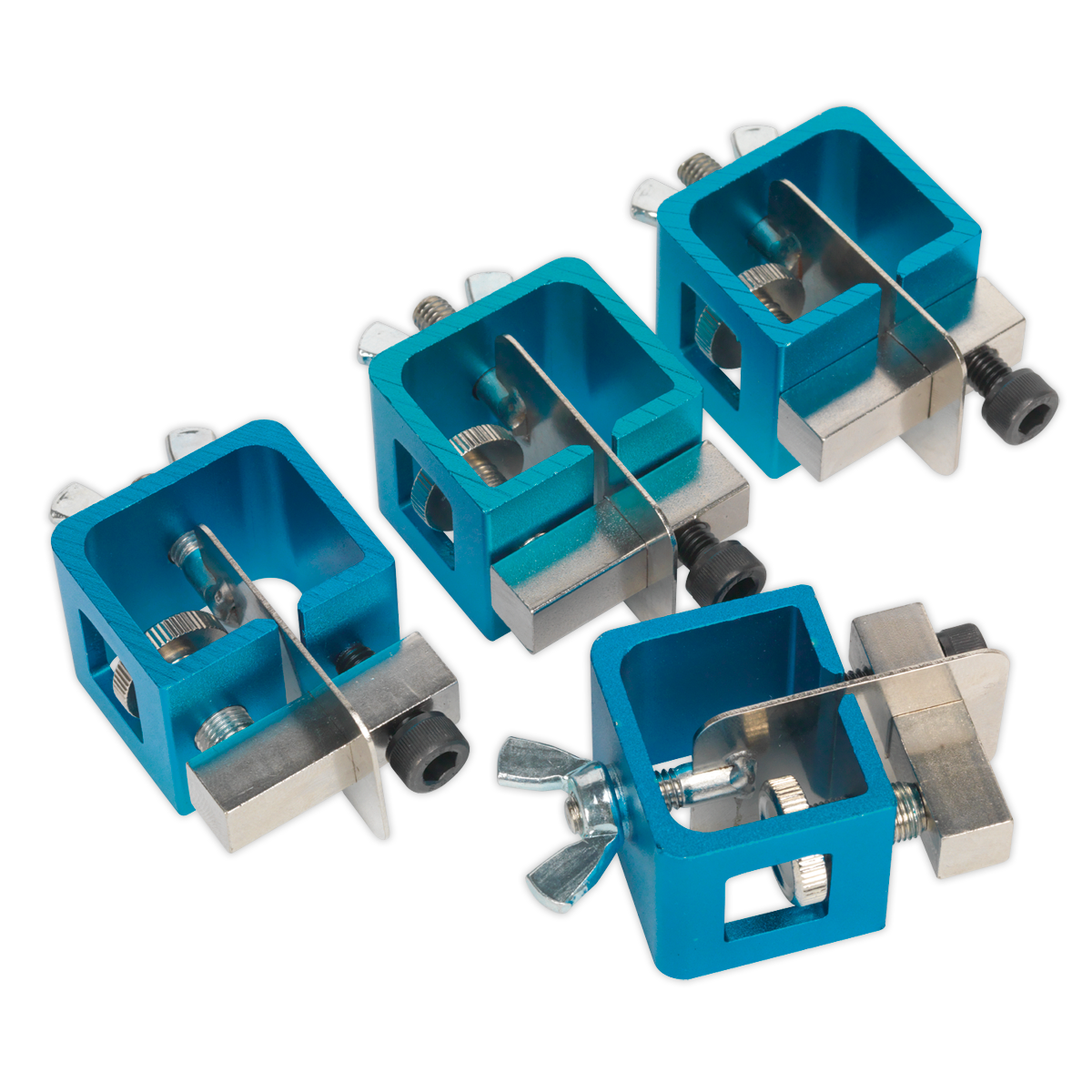 Butt Welding Clamp Set 4pc