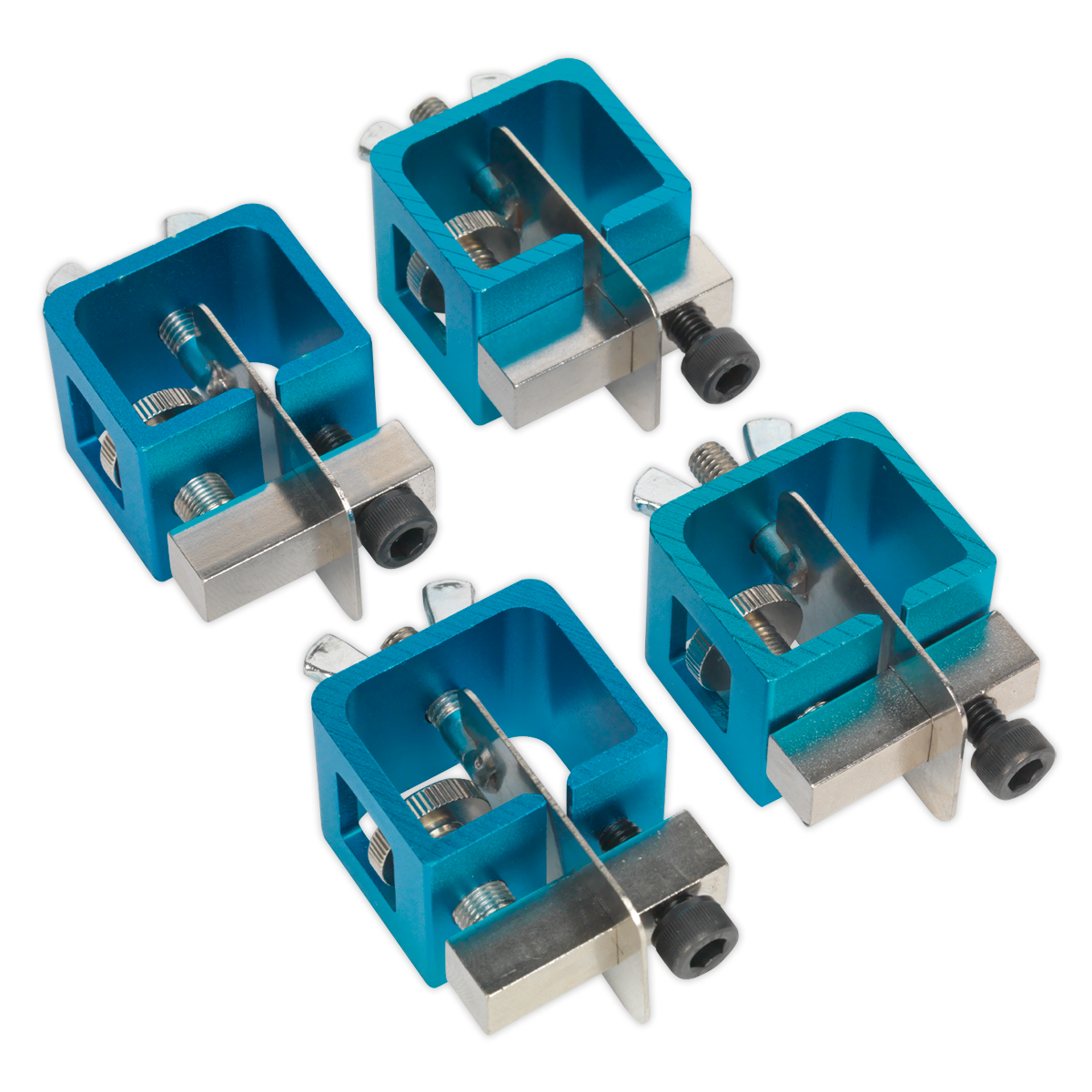 Butt Welding Clamp Set 4pc
