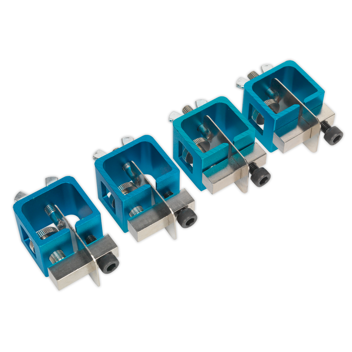 Butt Welding Clamp Set 4pc