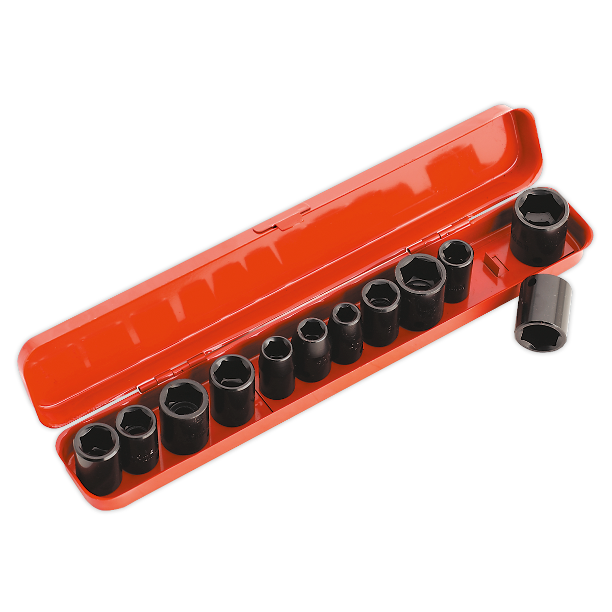 Premier Metric/Imperial Impact Socket Set 3/8"Sq Drive 12pc
