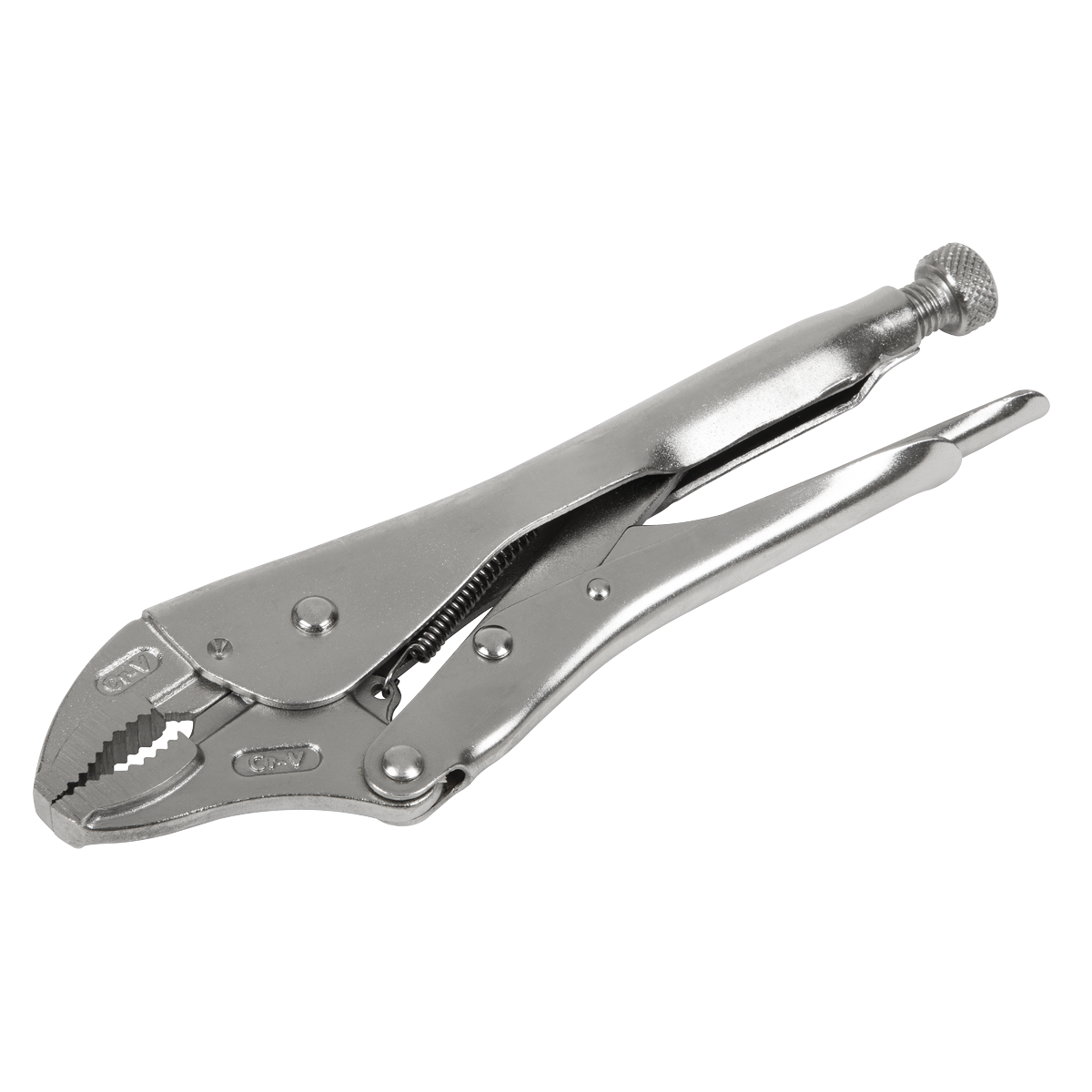 Premier Locking Pliers Curved Jaws 225mm 0-47mm Capacity