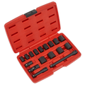 Premier Impact Socket Set 3/8"Sq Drive 17pc