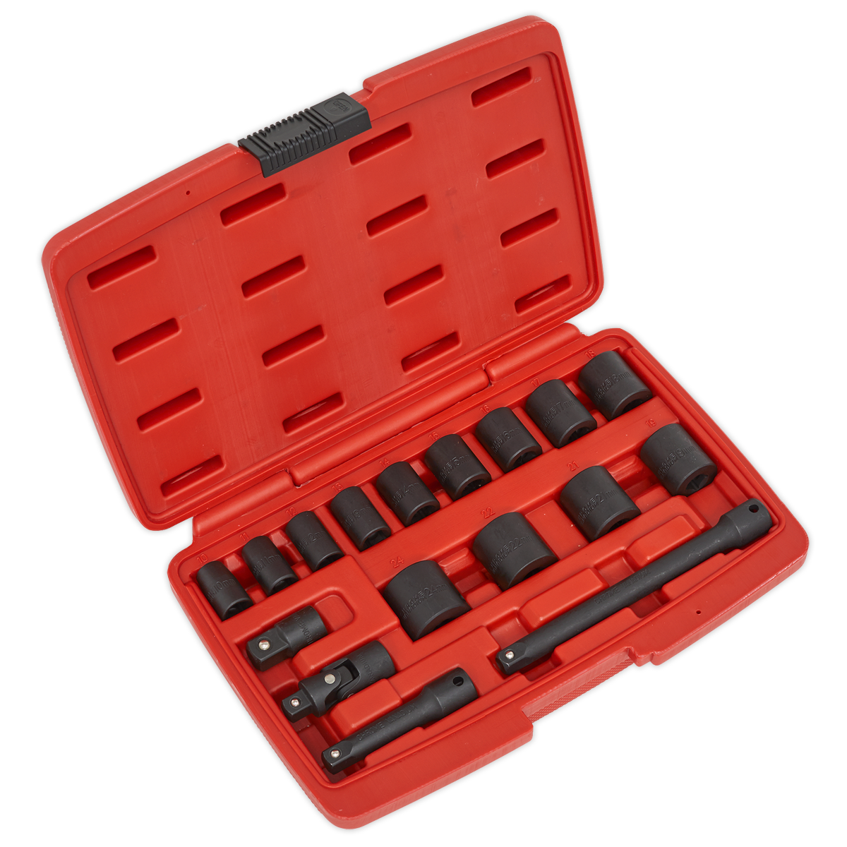 Premier Impact Socket Set 3/8"Sq Drive 17pc