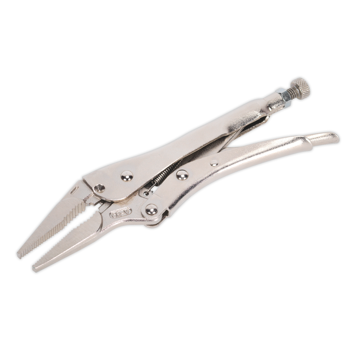 Premier Long Nose Locking Pliers 210mm 0-60mm Capacity