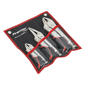 Sealey AK6863 Quick Release Locking Pilers, 3 Piece
