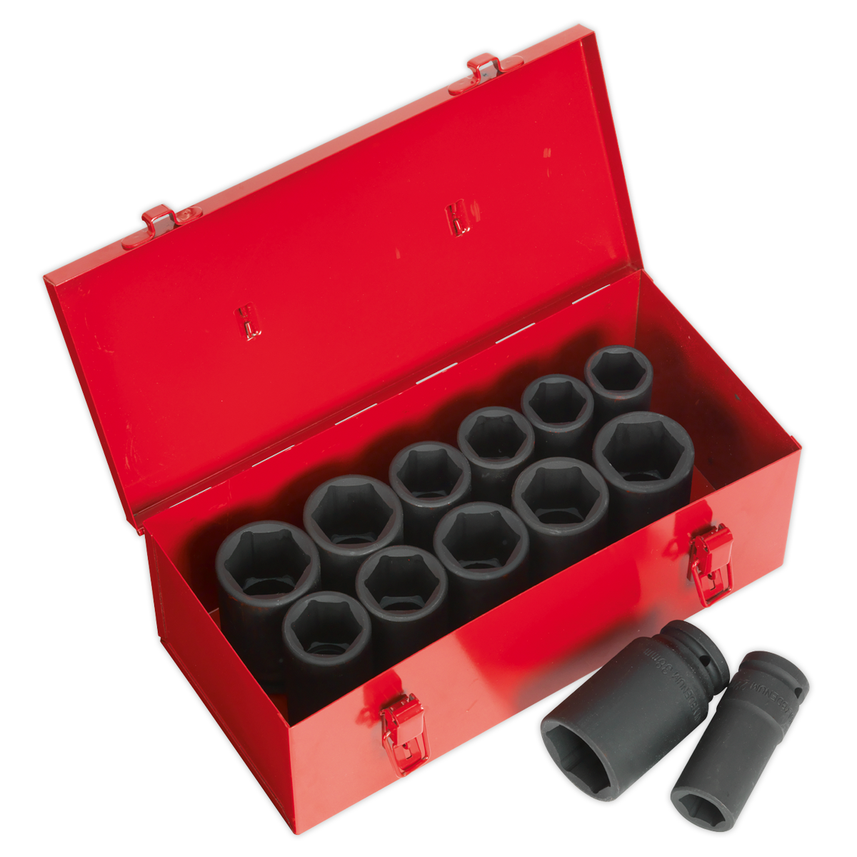 Premier Metric/Imperial Deep Impact Socket Set 3/4"Sq Drive 13pc