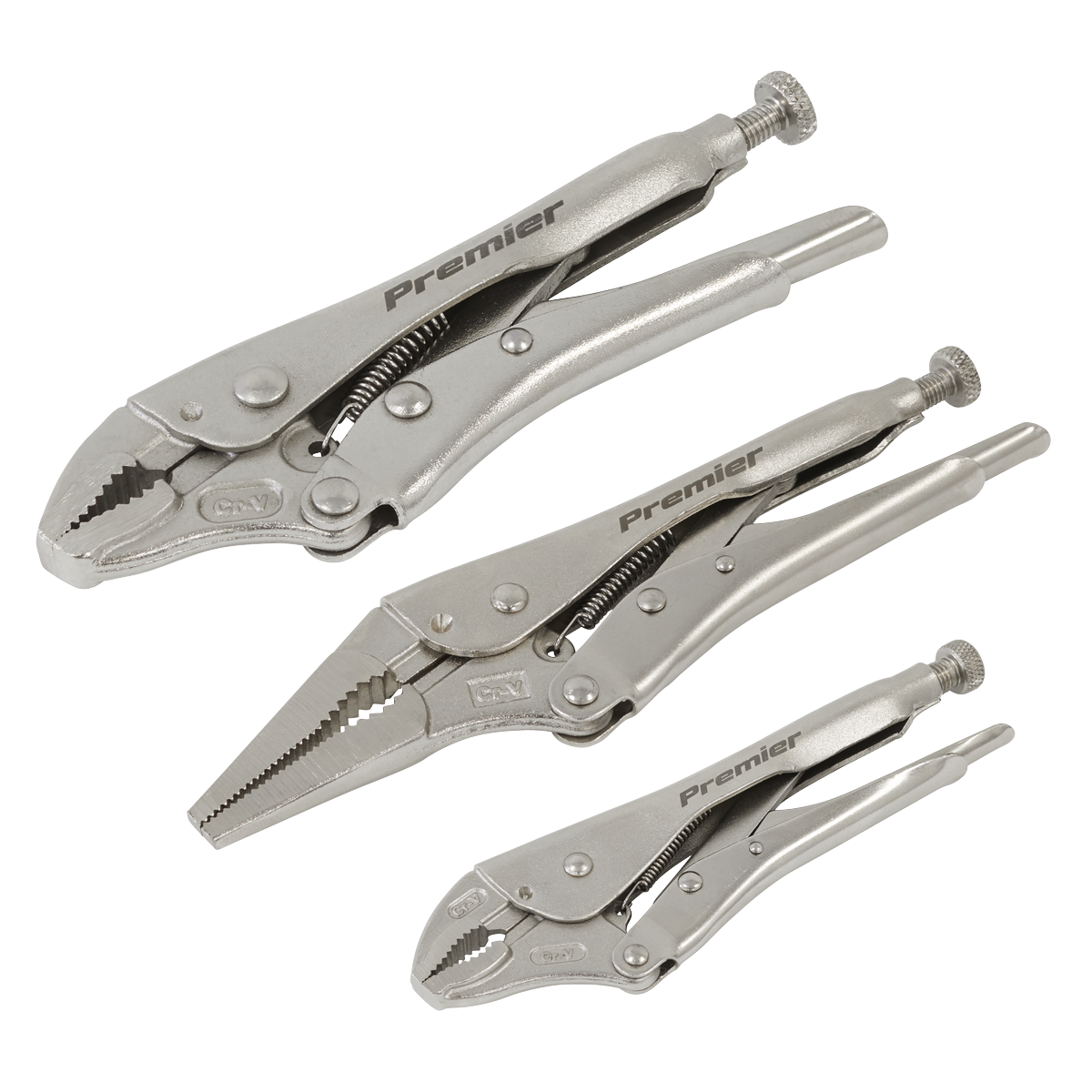 Premier Locking Pliers Set 3pc