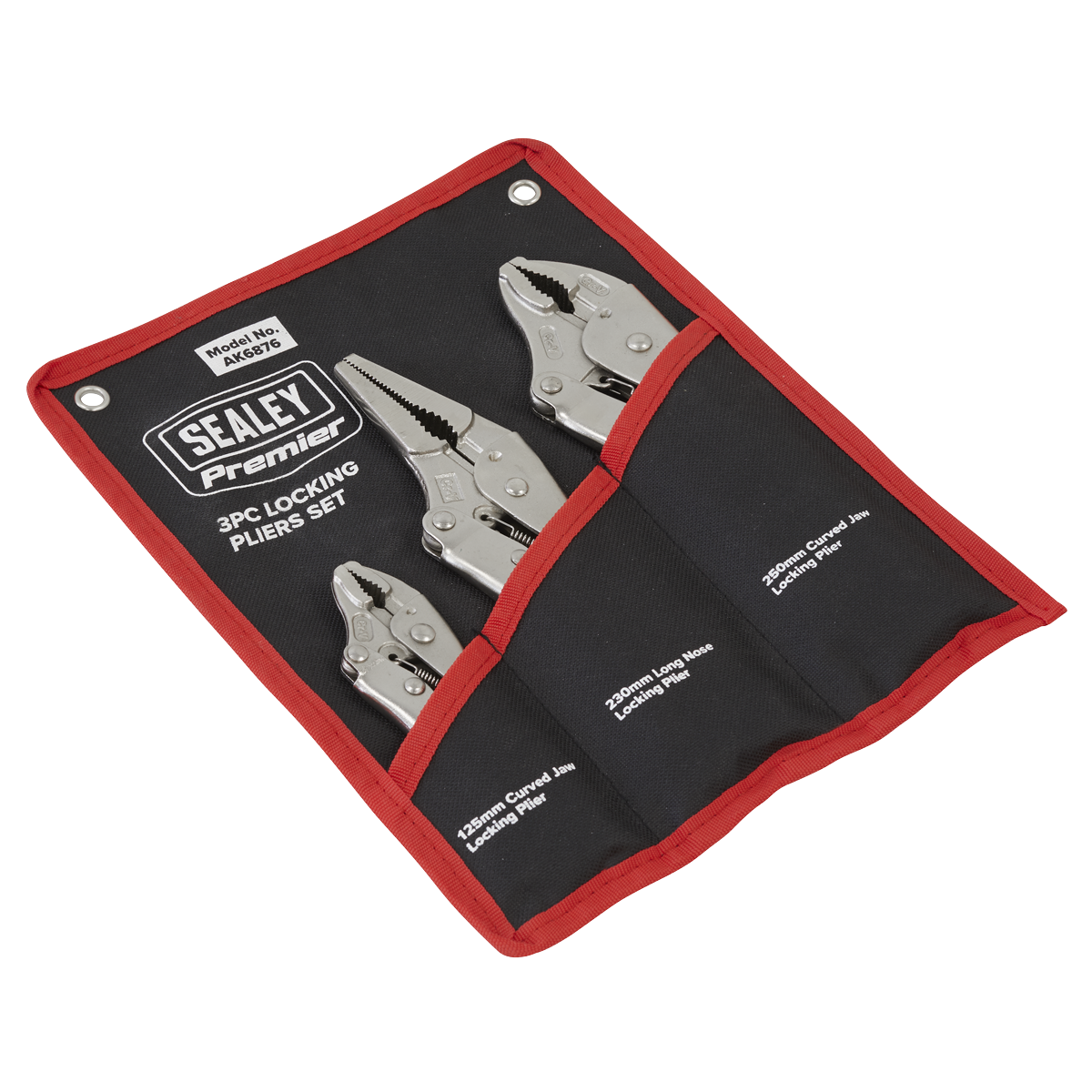 Premier Locking Pliers Set 3pc
