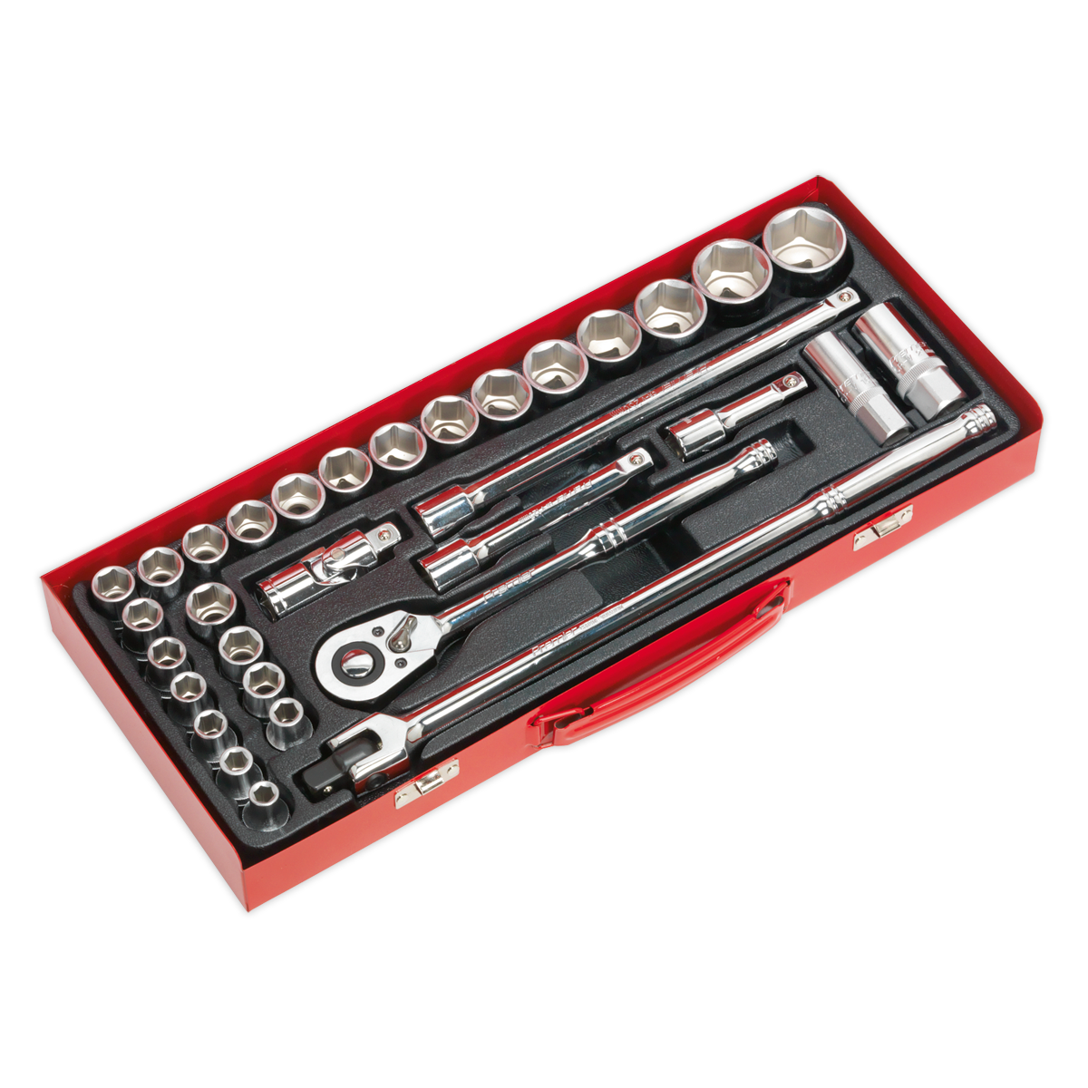 Premier Metric/Imperial Socket Set 1/2"Sq Drive 32pc