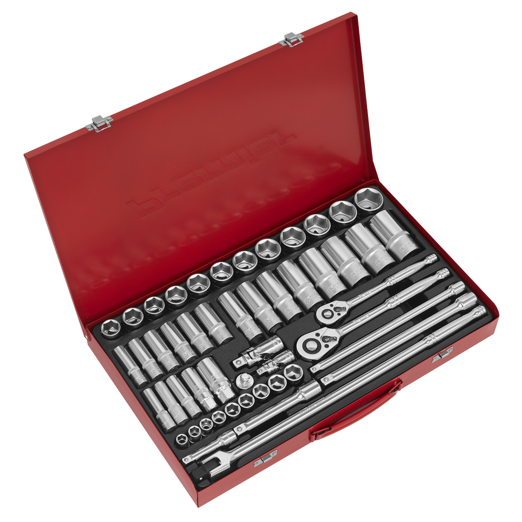 Premier Socket Set 3/8" & 1/2"Sq Drive 50pc