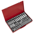 Premier Socket Set 3/8" & 1/2"Sq Drive 50pc