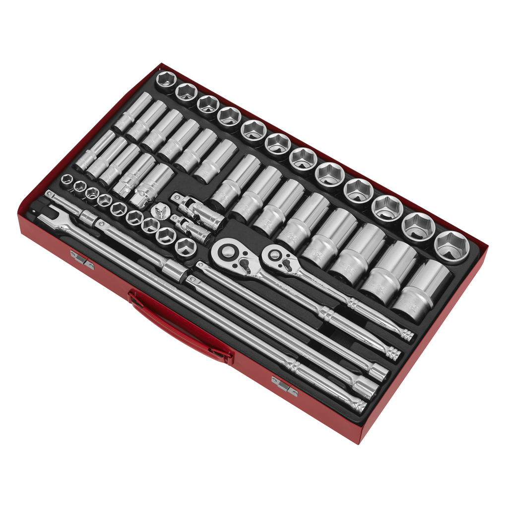 Premier Socket Set 3/8" & 1/2"Sq Drive 50pc