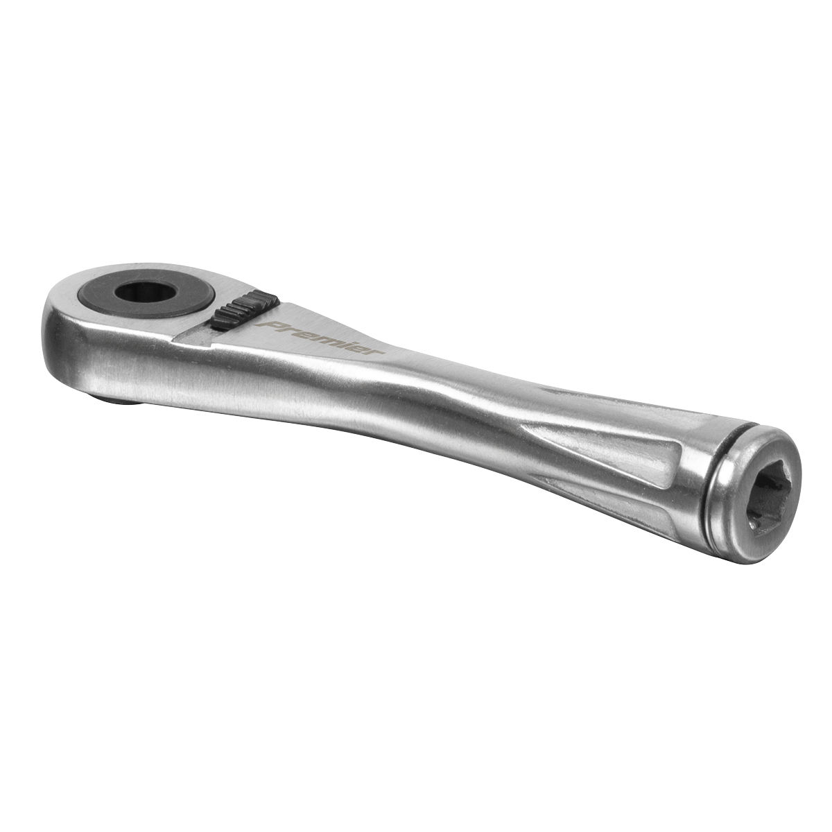 Premier Stainless Steel Micro Bit Driver Ratchet 1/4"Hex