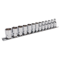 Premier Total Drive® Socket Set 1/4"Sq Drive 13pc