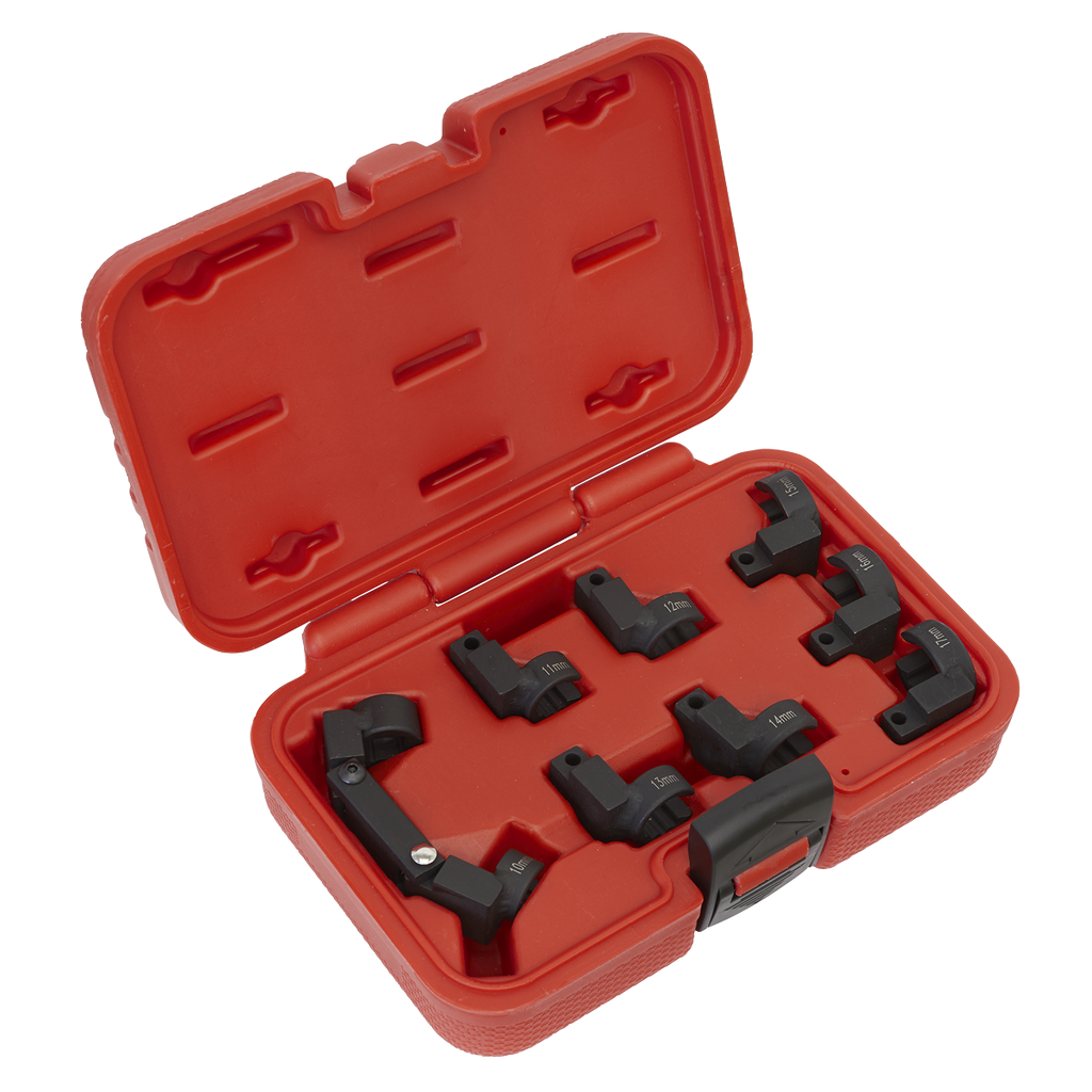 Injector Pipe Socket Set 3/8"Sq Drive 9pc