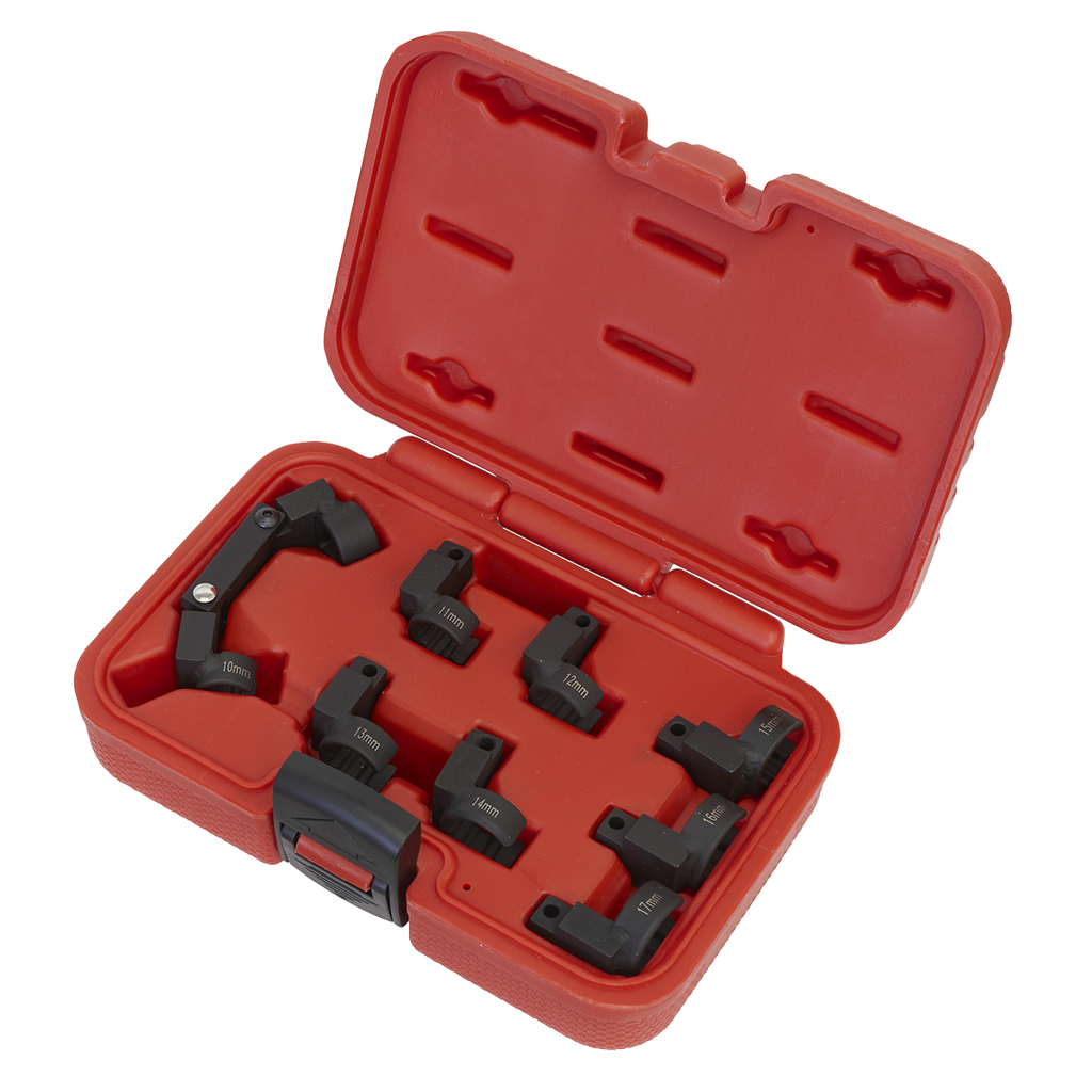 Injector Pipe Socket Set 3/8"Sq Drive 9pc