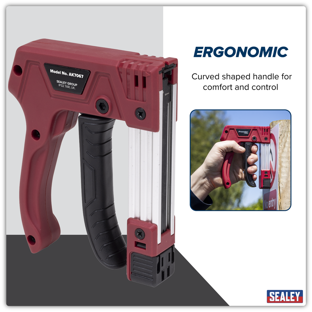 Heavy-Duty Staple & Brad Nail Gun