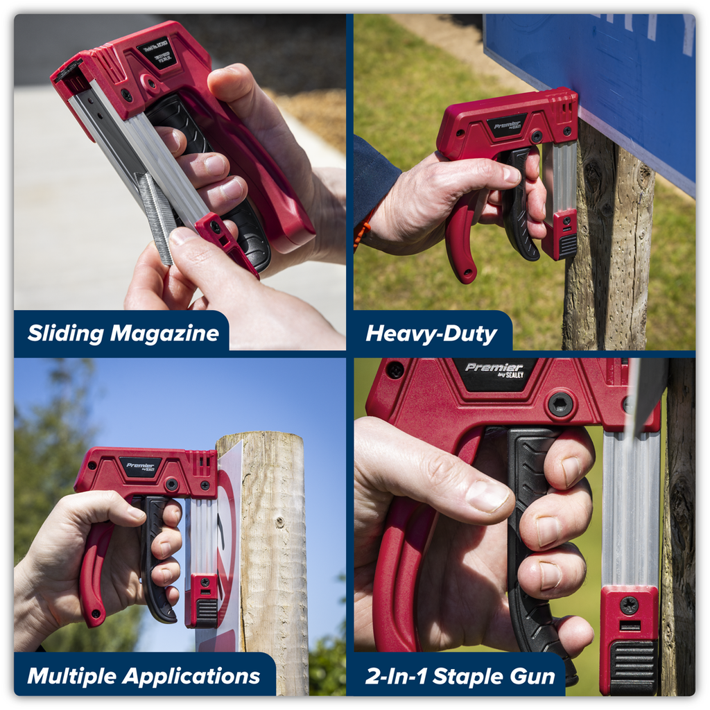 Heavy-Duty Staple & Brad Nail Gun