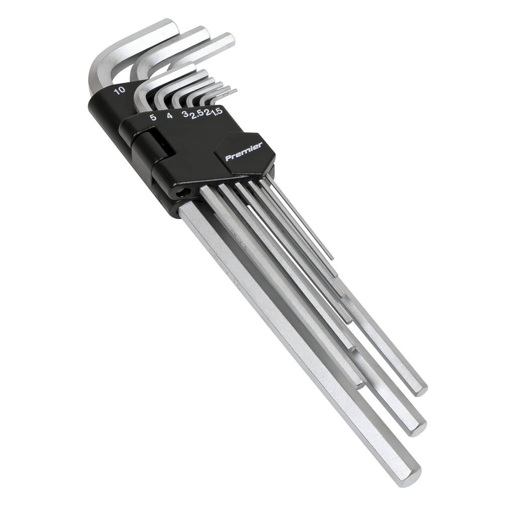 Premier Extra-Long Hex Key Set 9pc