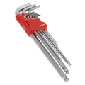 Premier Extra-Long Ball-End Hex Key Set 9pc