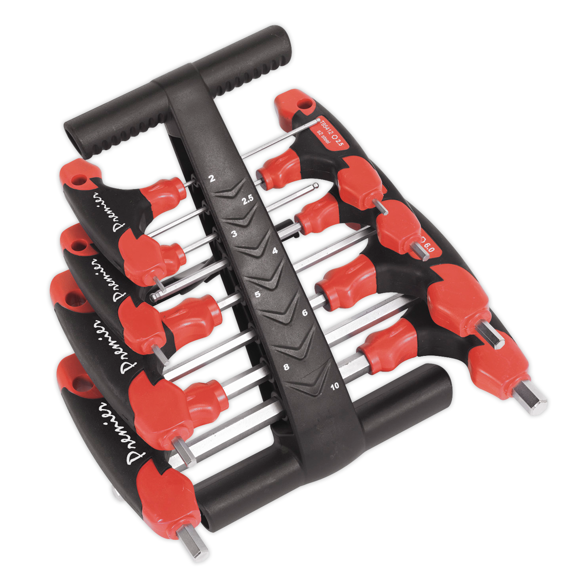 Premier T-Handle Ball-End Hex Key Set 8pc