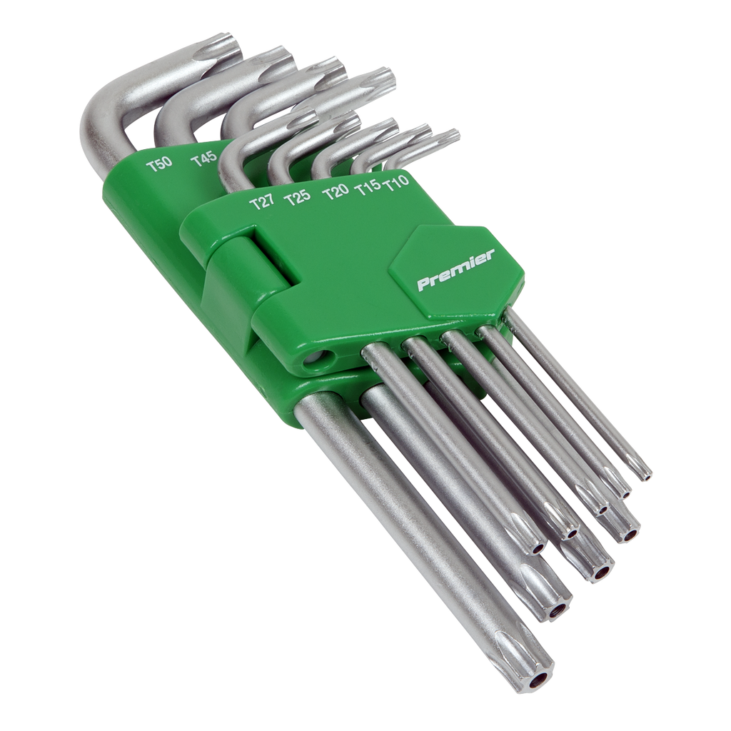 Premier Long Security TRX-Star* Key Set 9pc