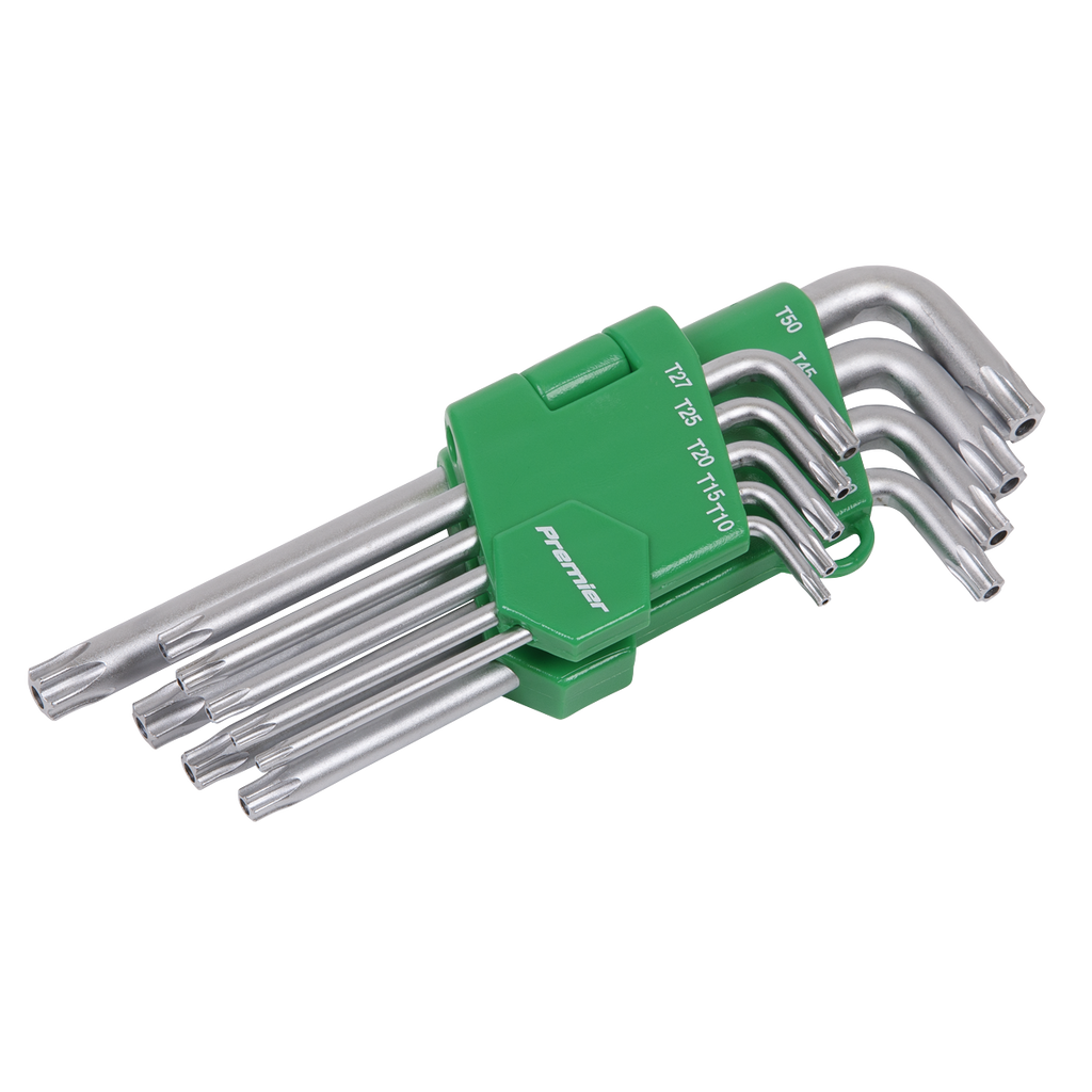 Premier Long Security TRX-Star* Key Set 9pc