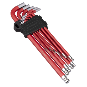 Sealey AK7164 Extra-Long Ball-End Hex Key Set 11pc