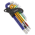 Premier Long Ball-End Hex Key Set 9pc (Factory Refurbished A)