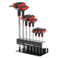 Premier T-Handle Ball-End Hex Key Set 8pc