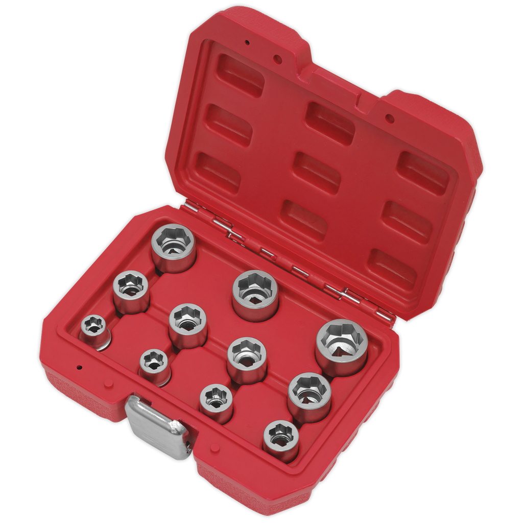Premier Bolt Extractor Socket Set 3/8"Sq Drive 11pc
