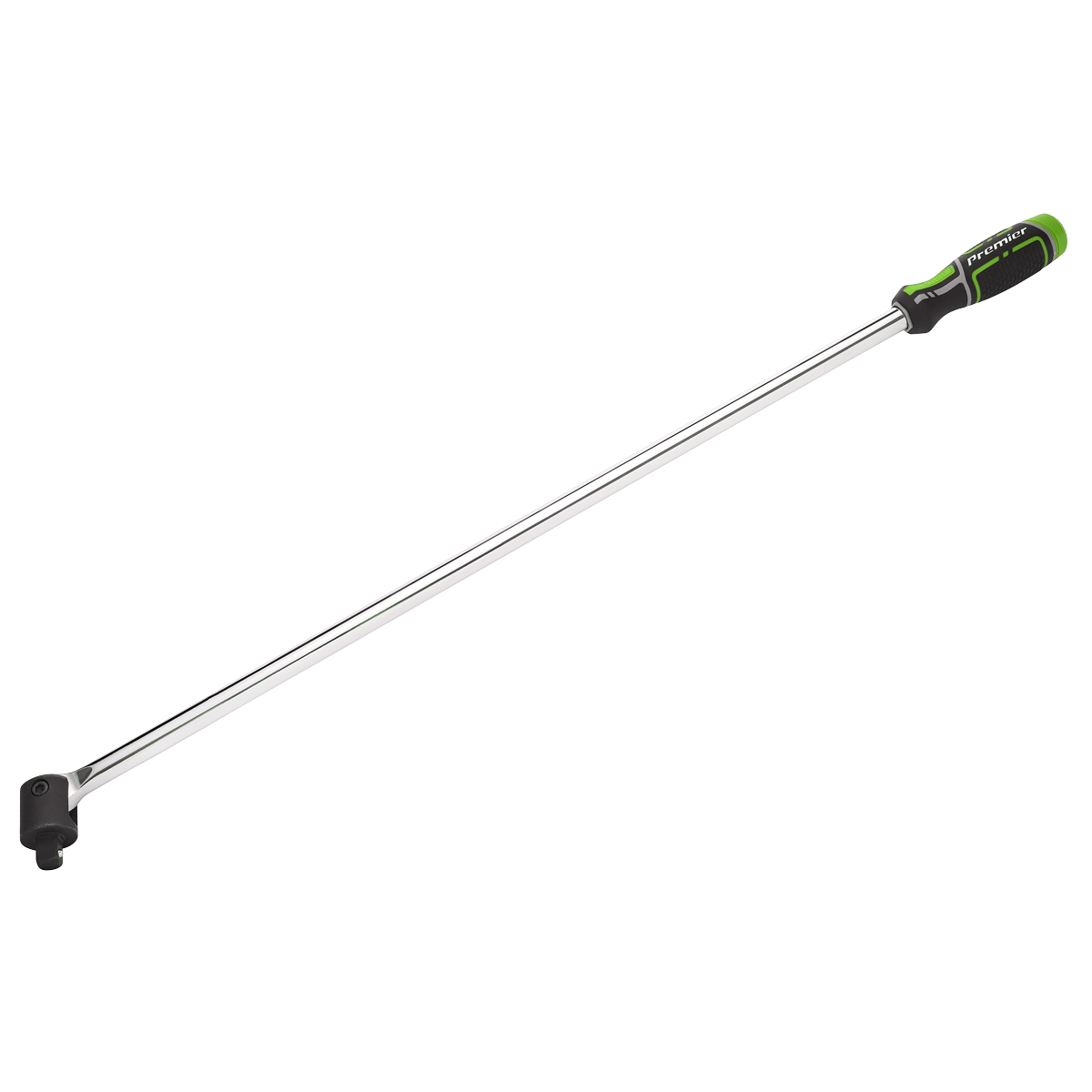 Premier Breaker Bar 1/2"Sq Drive 750mm - Hi-Vis Green