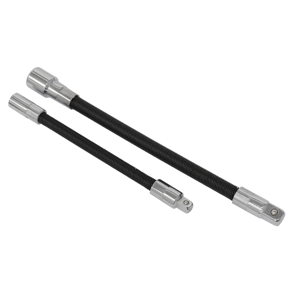 Premier Flexible Extension Adaptor Set 1/4"Sq x 150mm & 3/8"