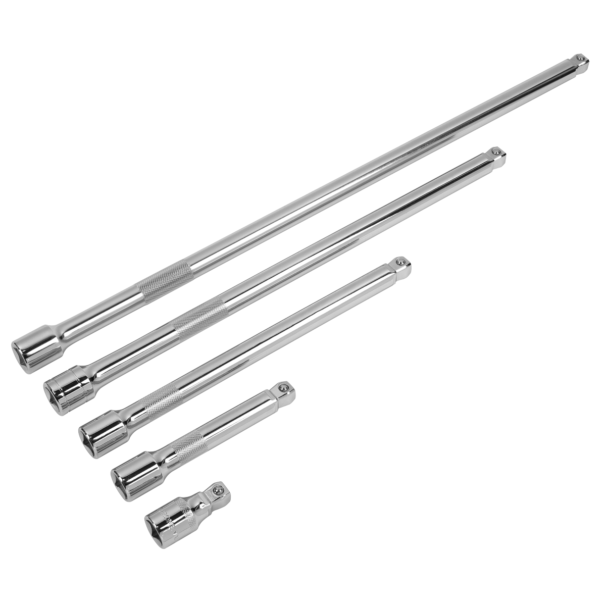 Premier Wobble Extension Bar Set 1/2"Sq Drive 5pc