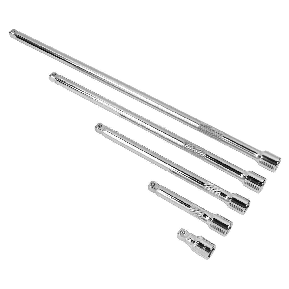 Premier Wobble Extension Bar Set 1/2"Sq Drive 5pc