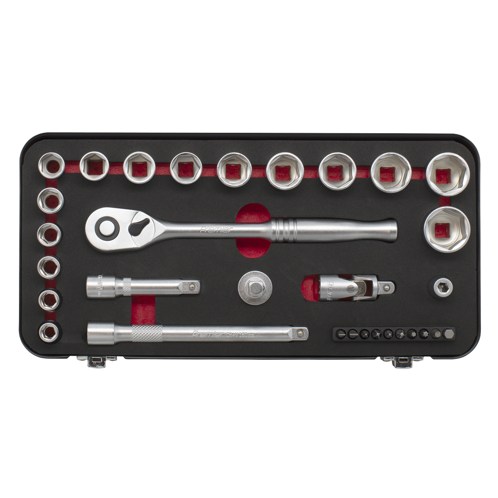 Premier Platinum Socket Set 3/8"Sq Drive 31pc