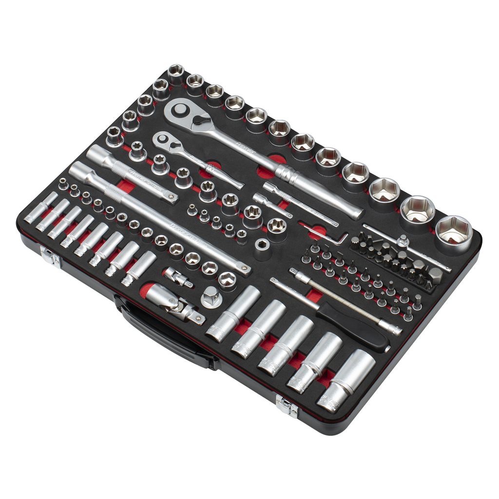 Premier Platinum Socket Set 1/4" & 1/2"Sq Drive 108pc
