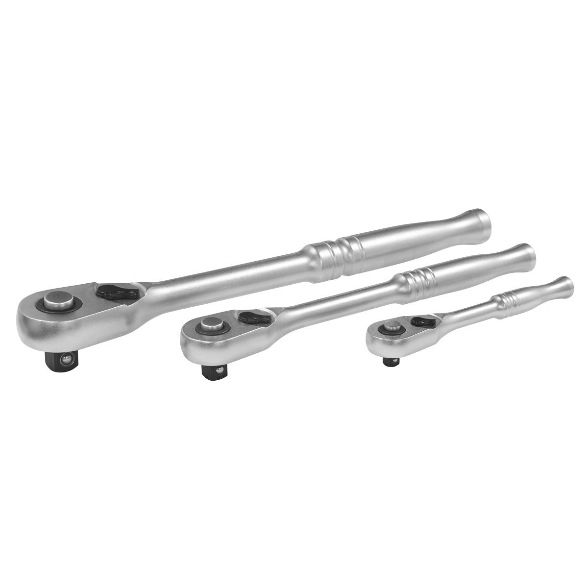 Premier Platinum Pear-Head Ratchet Wrench Set with Flip Reve
