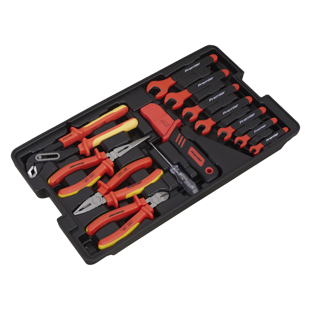Premier Insulated Tool Kit 3/8"Sq Drive 1000V 50pc - VDE Approved
