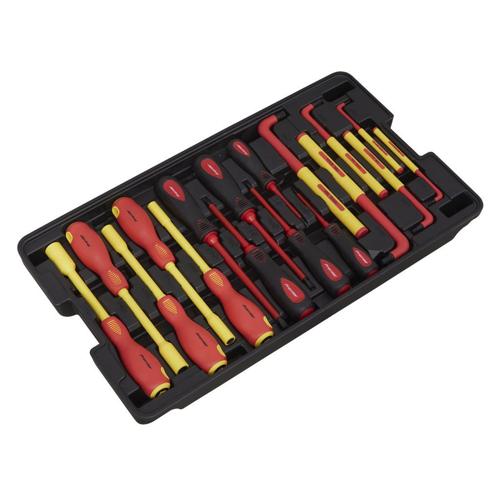 Premier Insulated Tool Kit 3/8"Sq Drive 1000V 50pc - VDE Approved